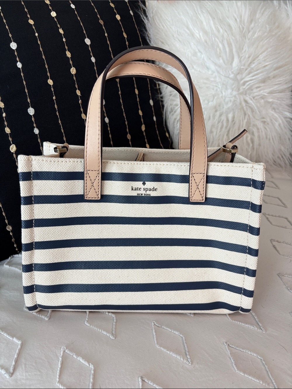 Kate Spade Striped purse
